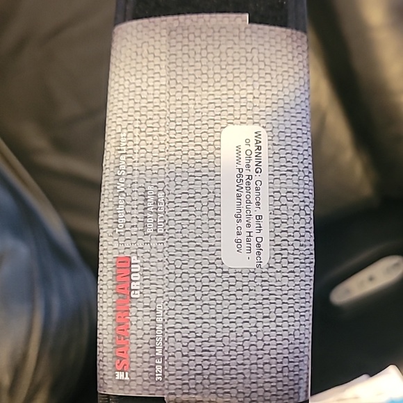 NEW Bianchi Accumold 7200 Black Nylon Duty Belt Medium Fits 34-40 Tactical - Picture 3 of 6